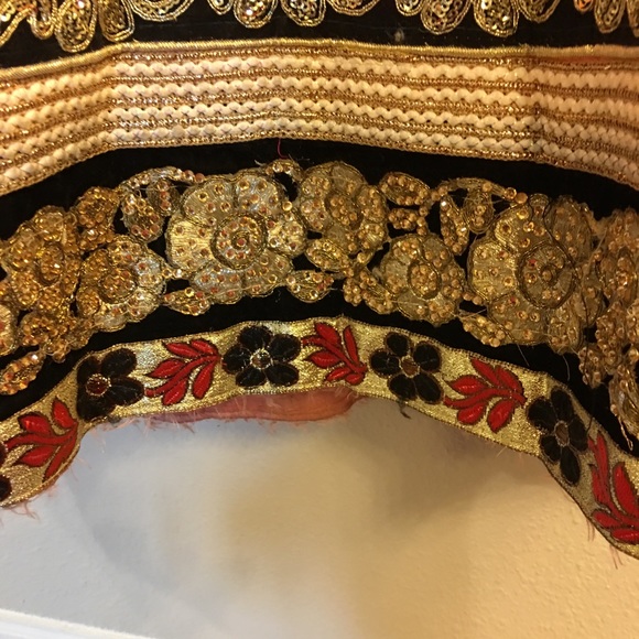 Beautiful Indian Styled Orange Lehenga - Picture 4 of 4